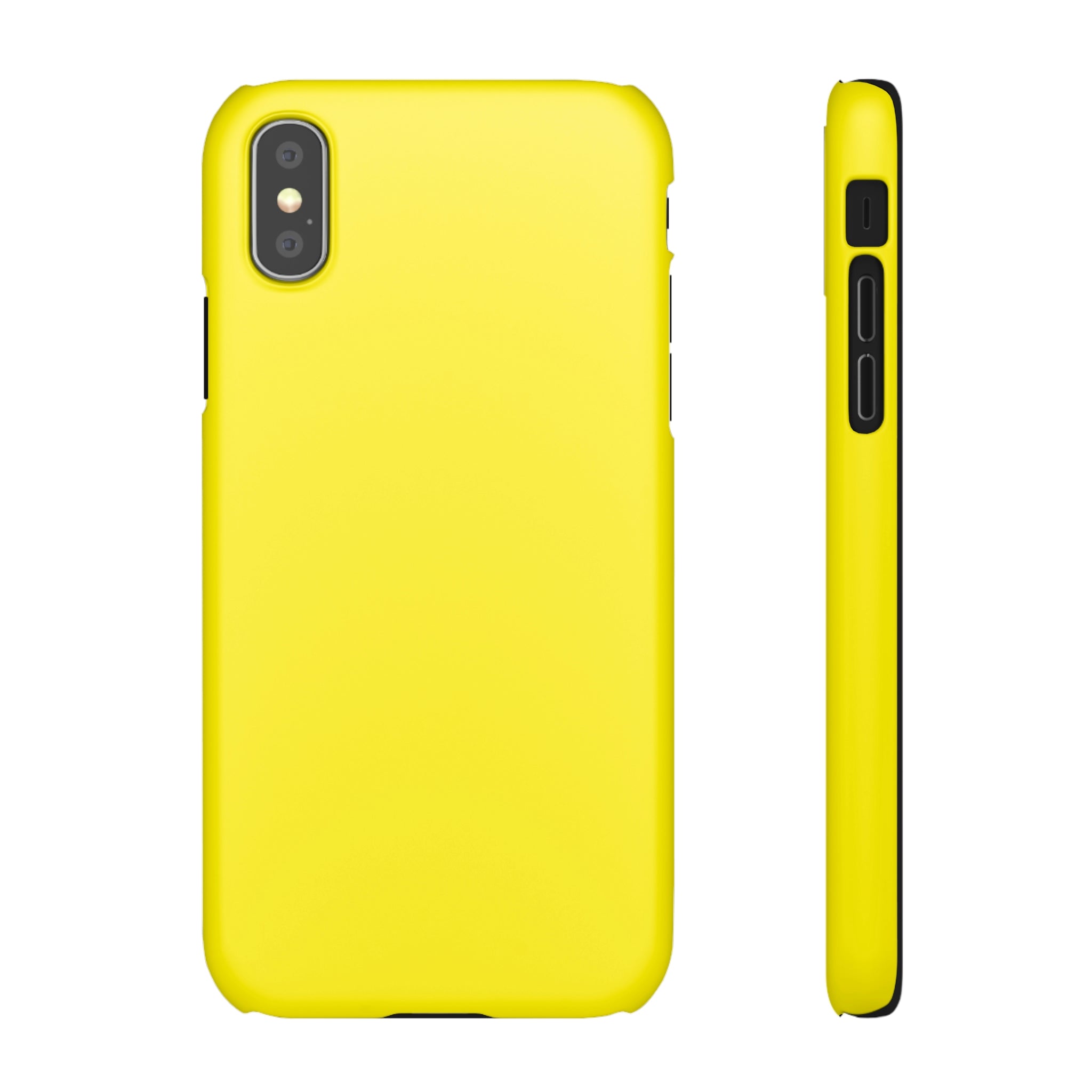 Canary Yellow iPhone Case (Slim) iPhone XS Matte Phone Case