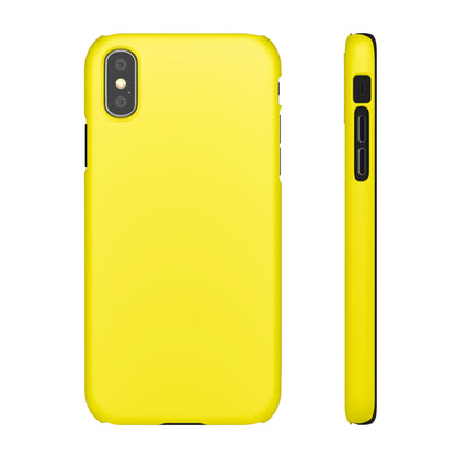 Canary Yellow iPhone Case (Slim) iPhone XS Matte Phone Case