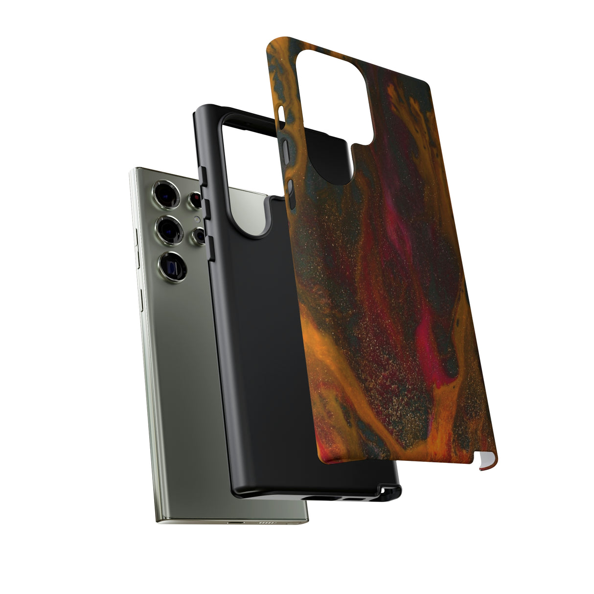 Bon Fire Ink Art Android Case (Protective) Phone Case