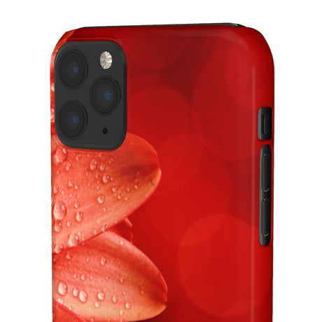 Red Spring Flower Samsung/iPhone (Slim) iPhone 11 Pro Max Glossy Phone Case