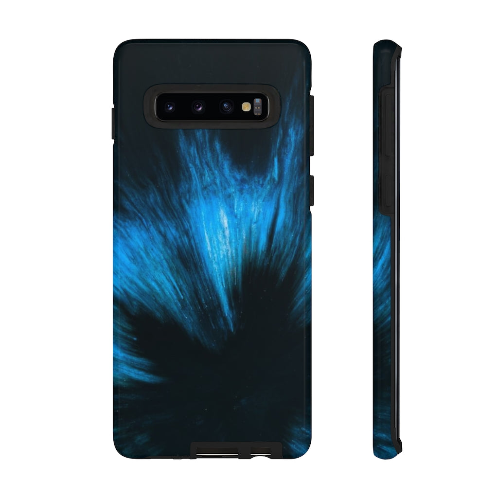 Midnight Shadow Ink Art Android Case (Protective) Samsung Galaxy S10 Glossy Phone Case