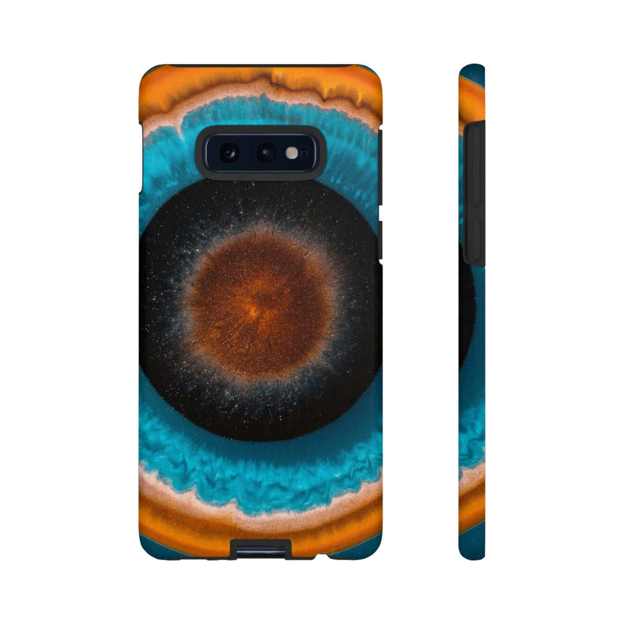 Center of Space Ink Art Android Case (Protective) Samsung Galaxy S10E Matte Phone Case