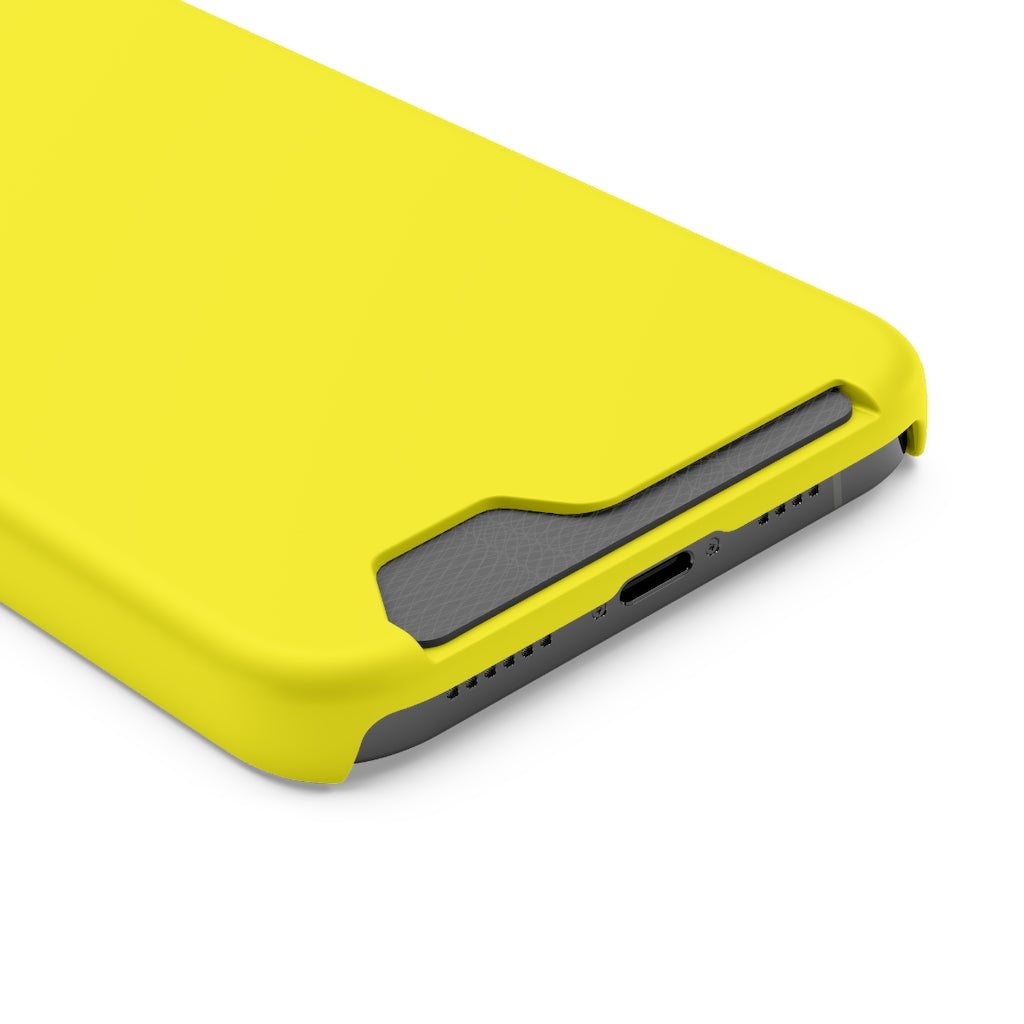 Cadmium Yellow iPhone Case (Card) Phone Case