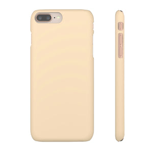 Bisque iPhone Case (Slim) iPhone 8 Plus Matte Phone Case