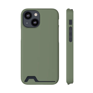 Camouflage Green iPhone Case (Card) iPhone 13 Mini Matte With gift packaging Phone Case