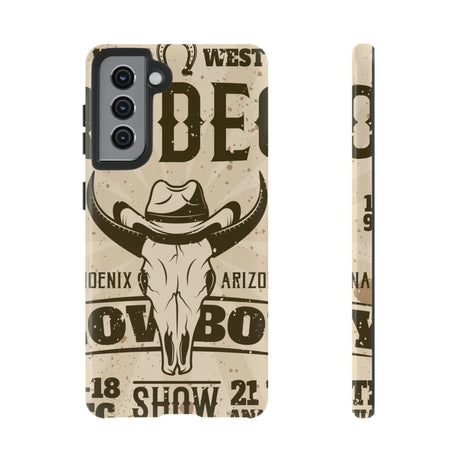 Rodeo Poster Android Case (Protective) Samsung Galaxy S21 Glossy Phone Case