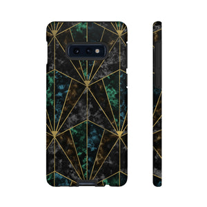 Art Deco Mirror Android Case (Protective) Samsung Galaxy S10E Matte Phone Case