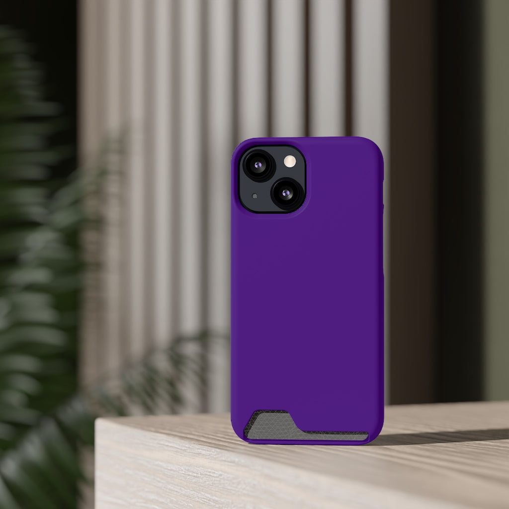 Indigo iPhone Case (Card) Phone Case