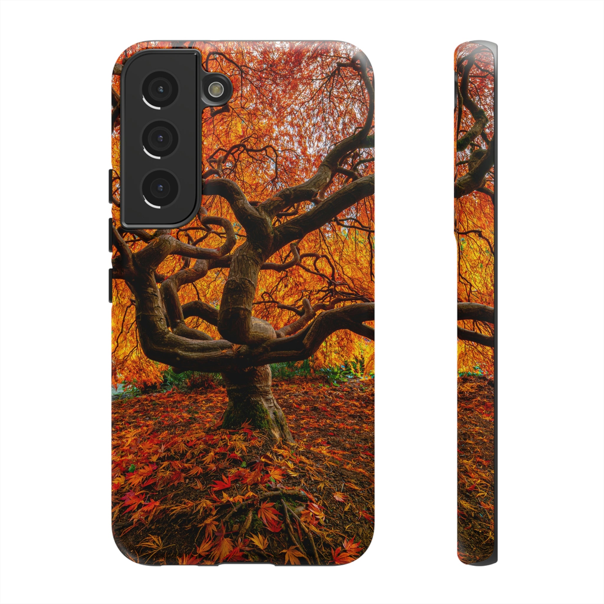 Fall Forest Android Case (Protective) Samsung Galaxy S22 Matte Phone Case