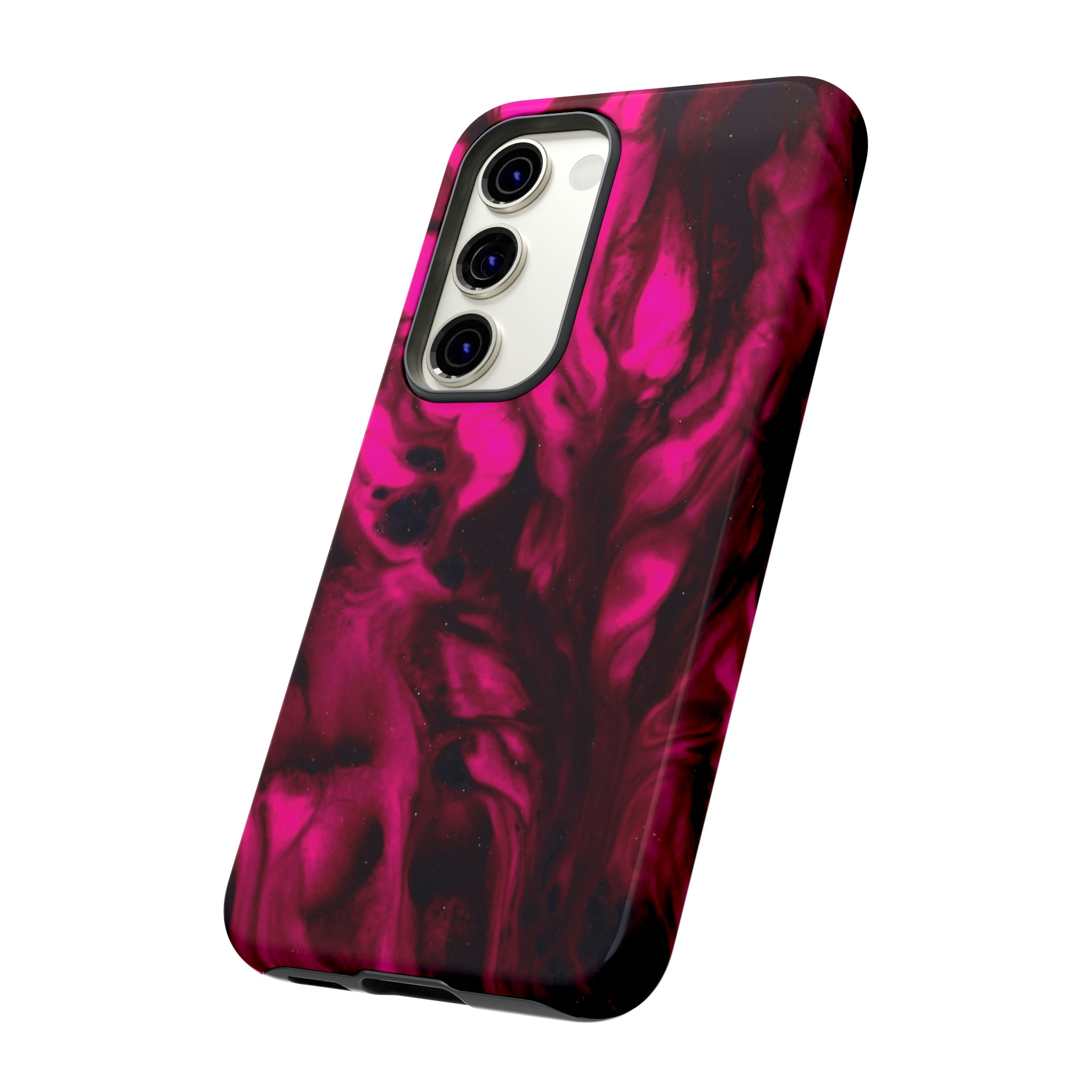 Bright Pink Ink Art Android Case (Protective) Phone Case