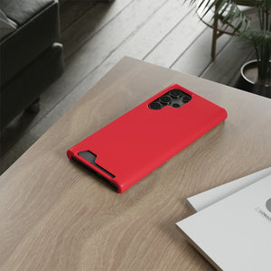 Imperial Red Samsung Case (Card) Phone Case