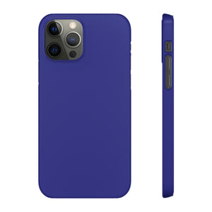 Cosmic Cobalt Blue iPhone Case (Slim) iPhone 12 Pro Glossy Phone Case