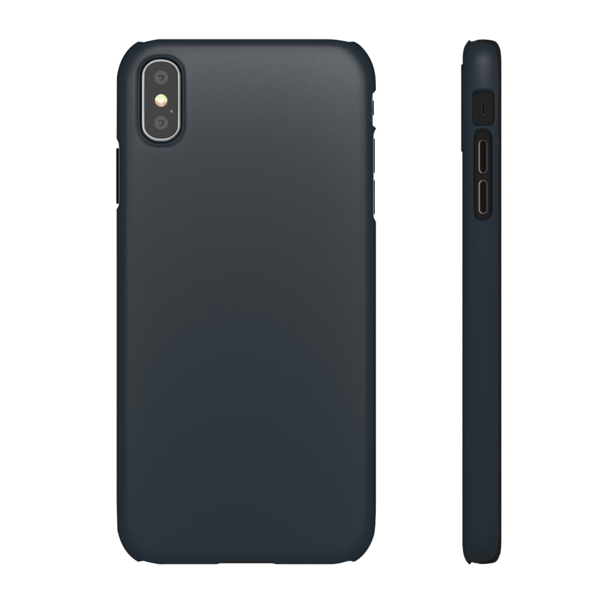 Gunmetal iPhone Case (Slim) iPhone XS MAX Matte Phone Case