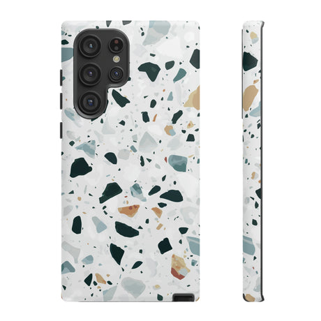 Italian Terrazzo Android Case (Protective) Samsung Galaxy S22 Ultra Matte Phone Case