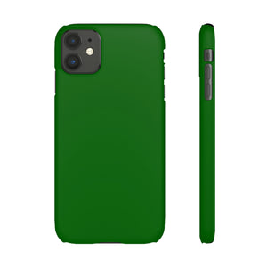 Dark Green iPhone Case (Slim) iPhone 11 Matte Phone Case