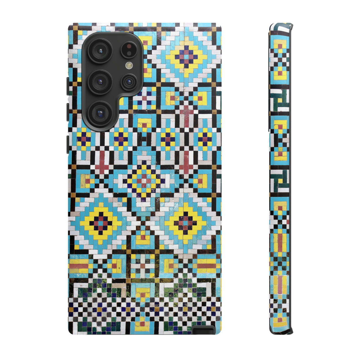 Mosaic Golestan Android Case (Protective) Samsung Galaxy S22 Ultra Matte Phone Case