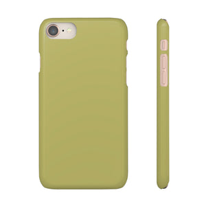 Dark Khaki iPhone Case (Slim) iPhone 8 Glossy Phone Case