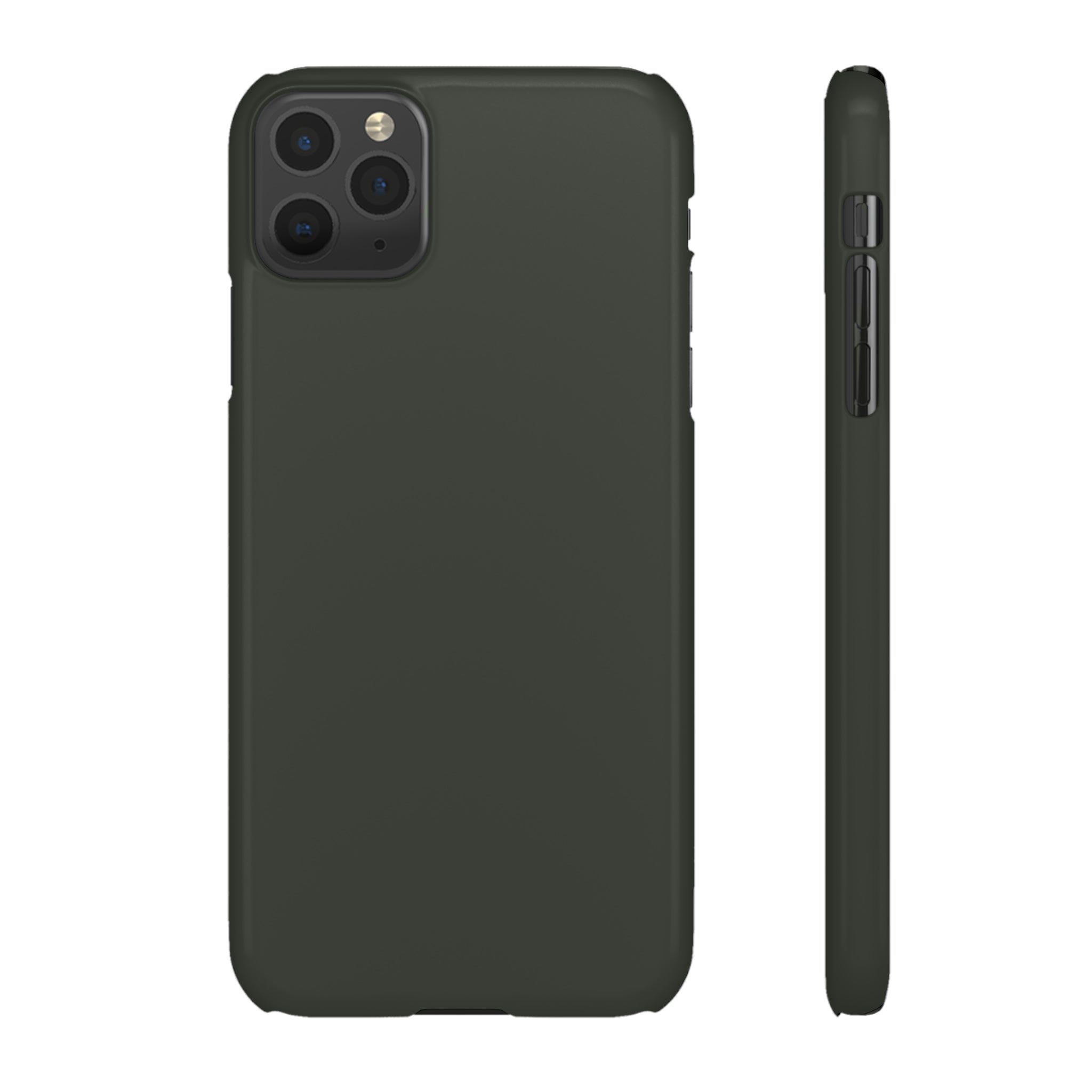 Black Olive iPhone Case (Slim) iPhone 11 Pro Max Glossy Phone Case