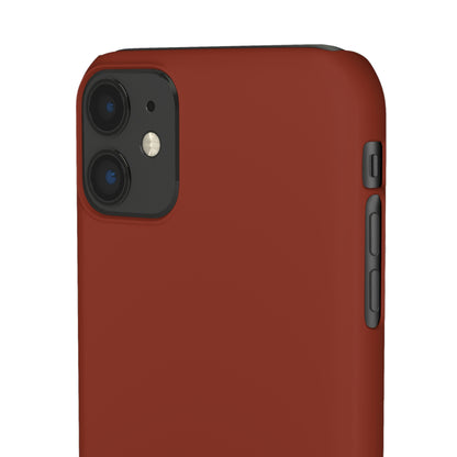 Burnt Umber iPhone Case (Slim) Phone Case