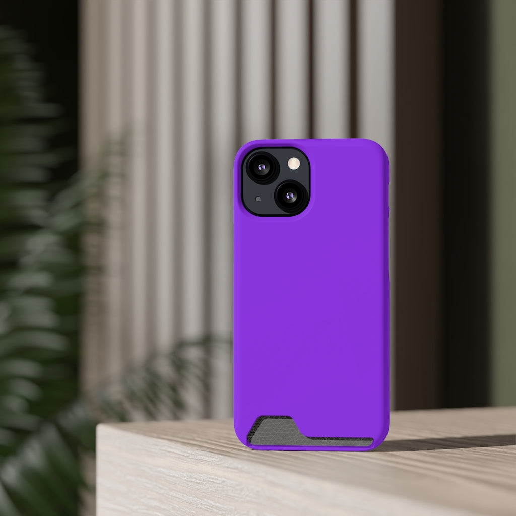 BlueViolet iPhone Case (Card) Phone Case