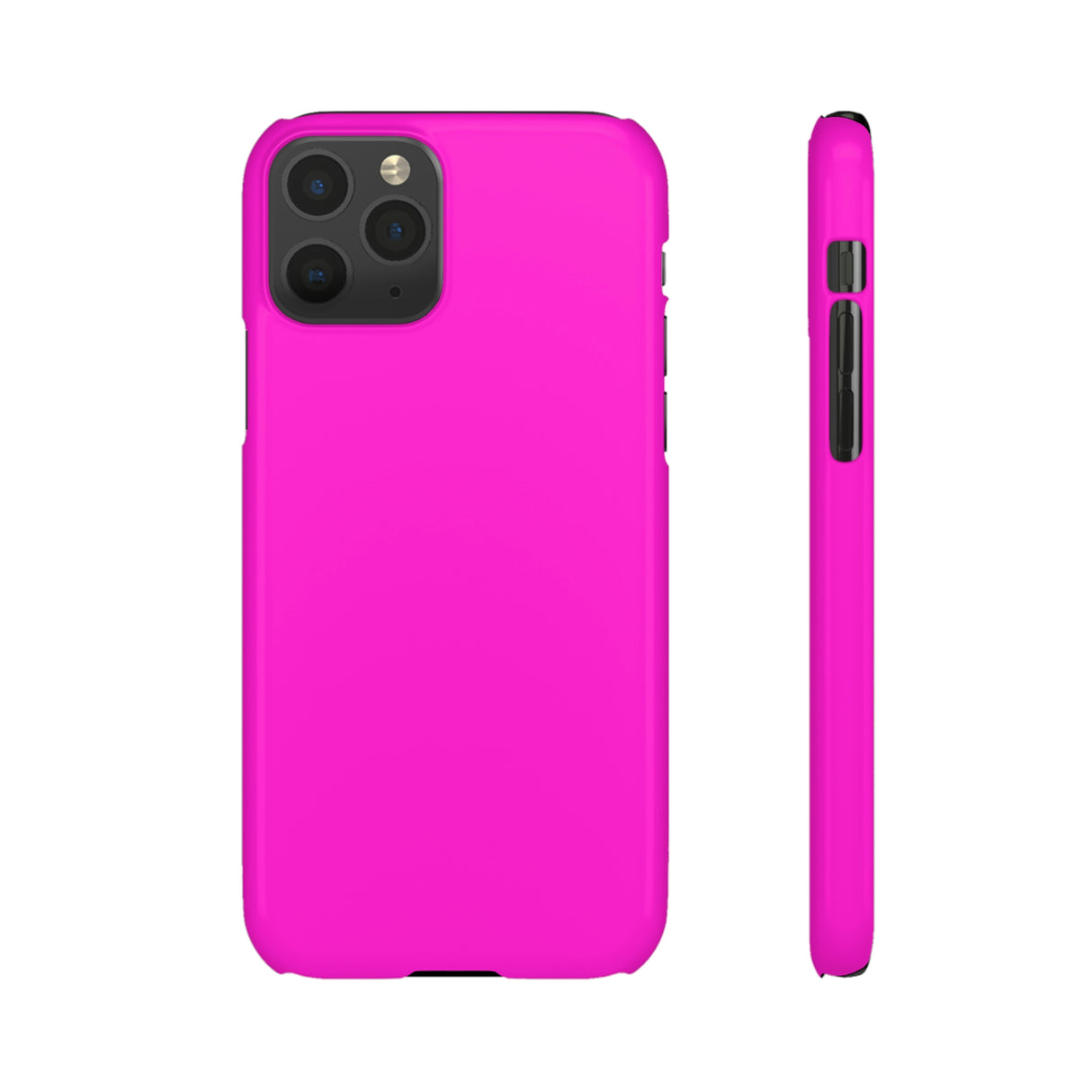 Hot Magenta iPhone Case (Slim) iPhone 11 Pro Glossy Phone Case