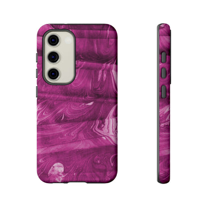 Ebru Purple Android Case (Protective) Samsung Galaxy S23 Matte Phone Case