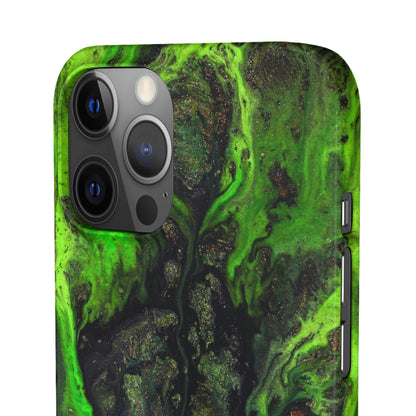 Toxic Ink Art iPhone Case (Slim) Phone Case