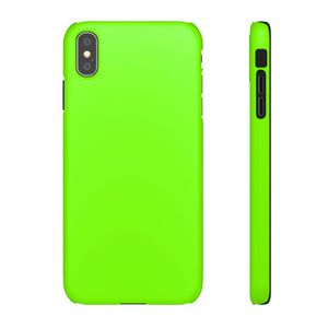 Chartreuse iPhone Case (Slim) iPhone XS MAX Matte Phone Case