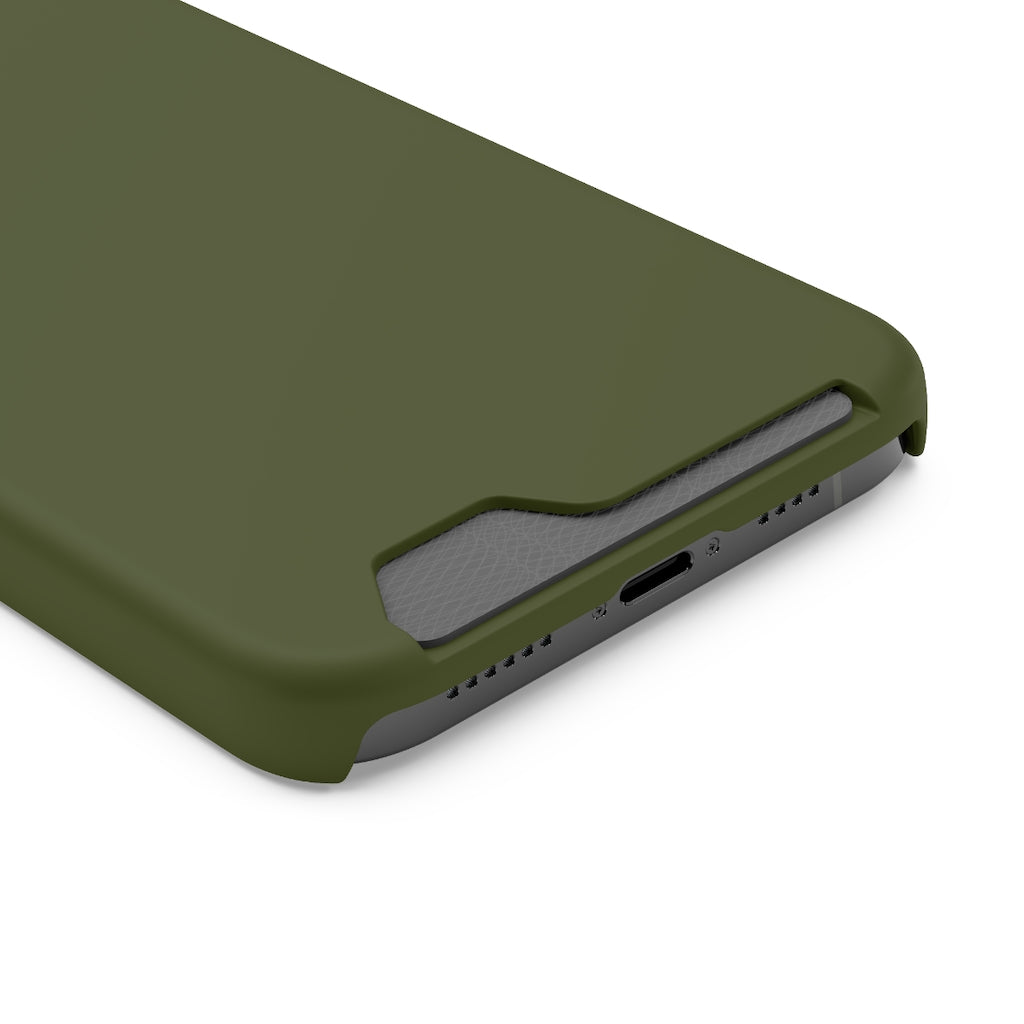 Army Green iPhone Case (Card) Phone Case