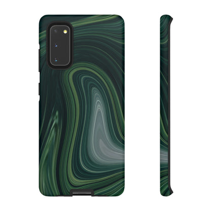 Green Marble Android Case (Protective) Samsung Galaxy S20 Matte Phone Case