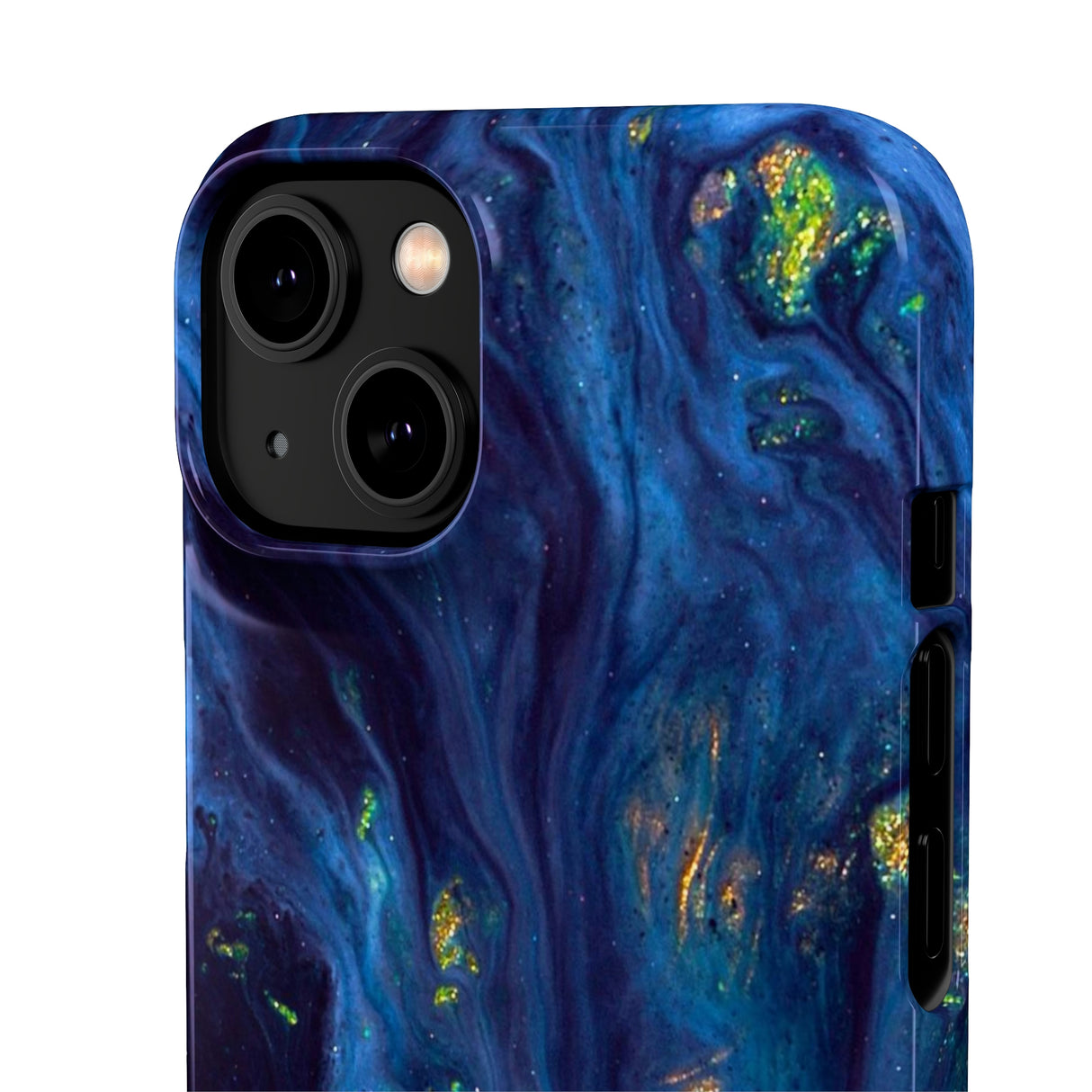 Green Opal Ink Art iPhone Case (Slim) Phone Case