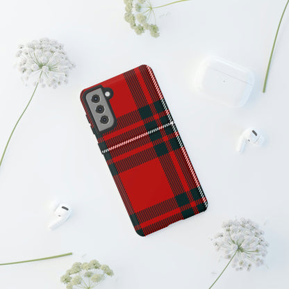 Plaid Pattern Red Android Case (Protective) Phone Case