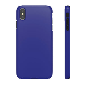 Cosmic Cobalt Blue iPhone Case (Slim) iPhone XS MAX Glossy Phone Case