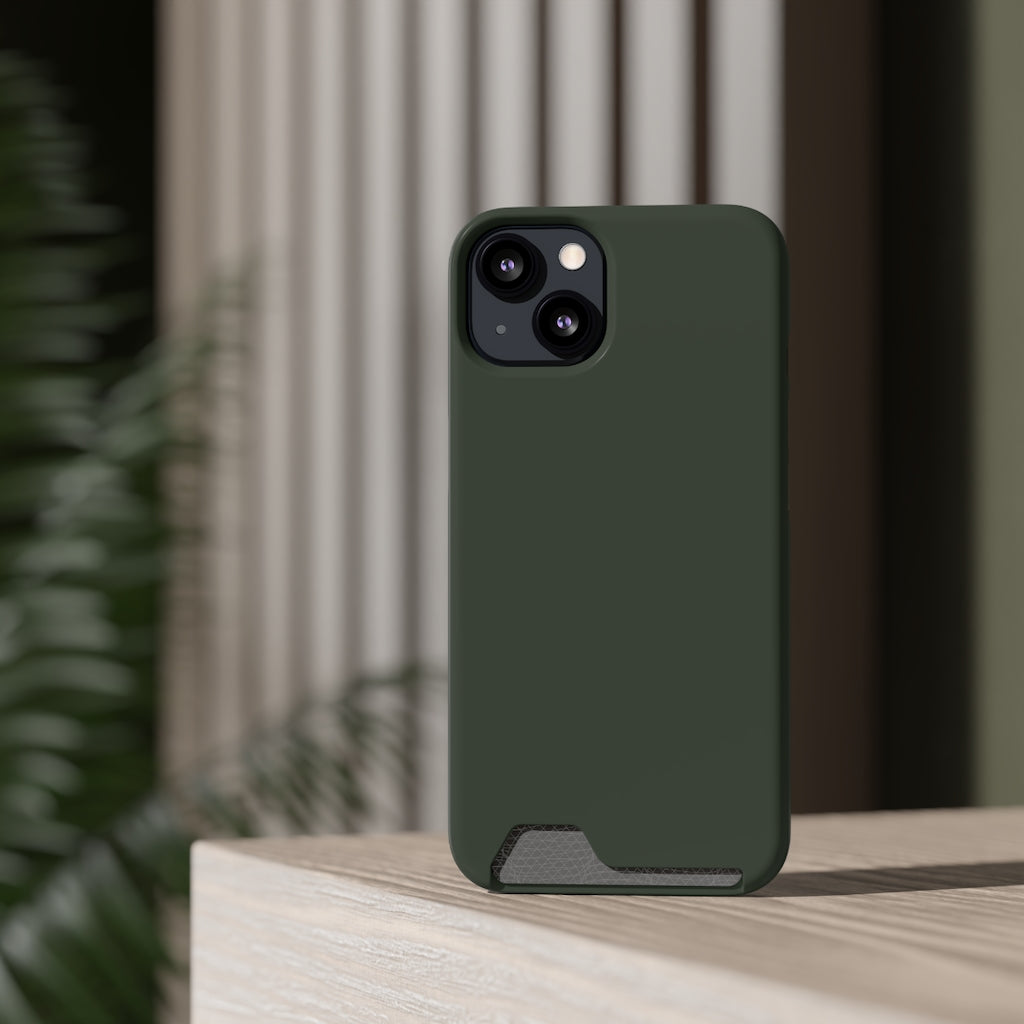 Kombu Green iPhone Case (Card) Phone Case