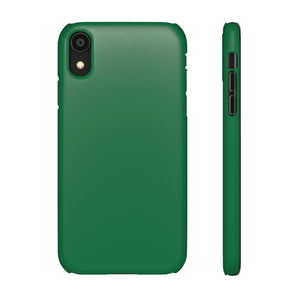 Dark Spring Green iPhone Case (Slim) iPhone XR Matte Phone Case