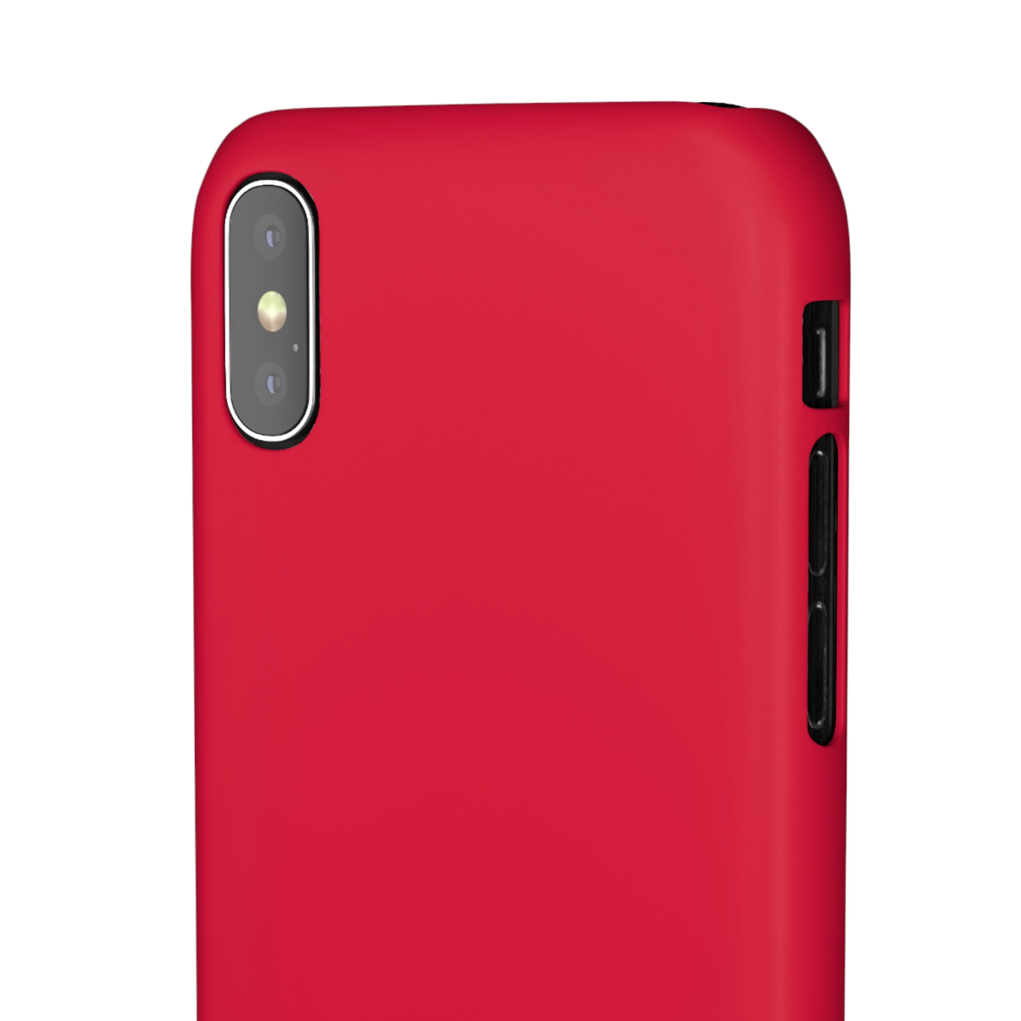 Crimson Red iPhone Case (Slim) Phone Case