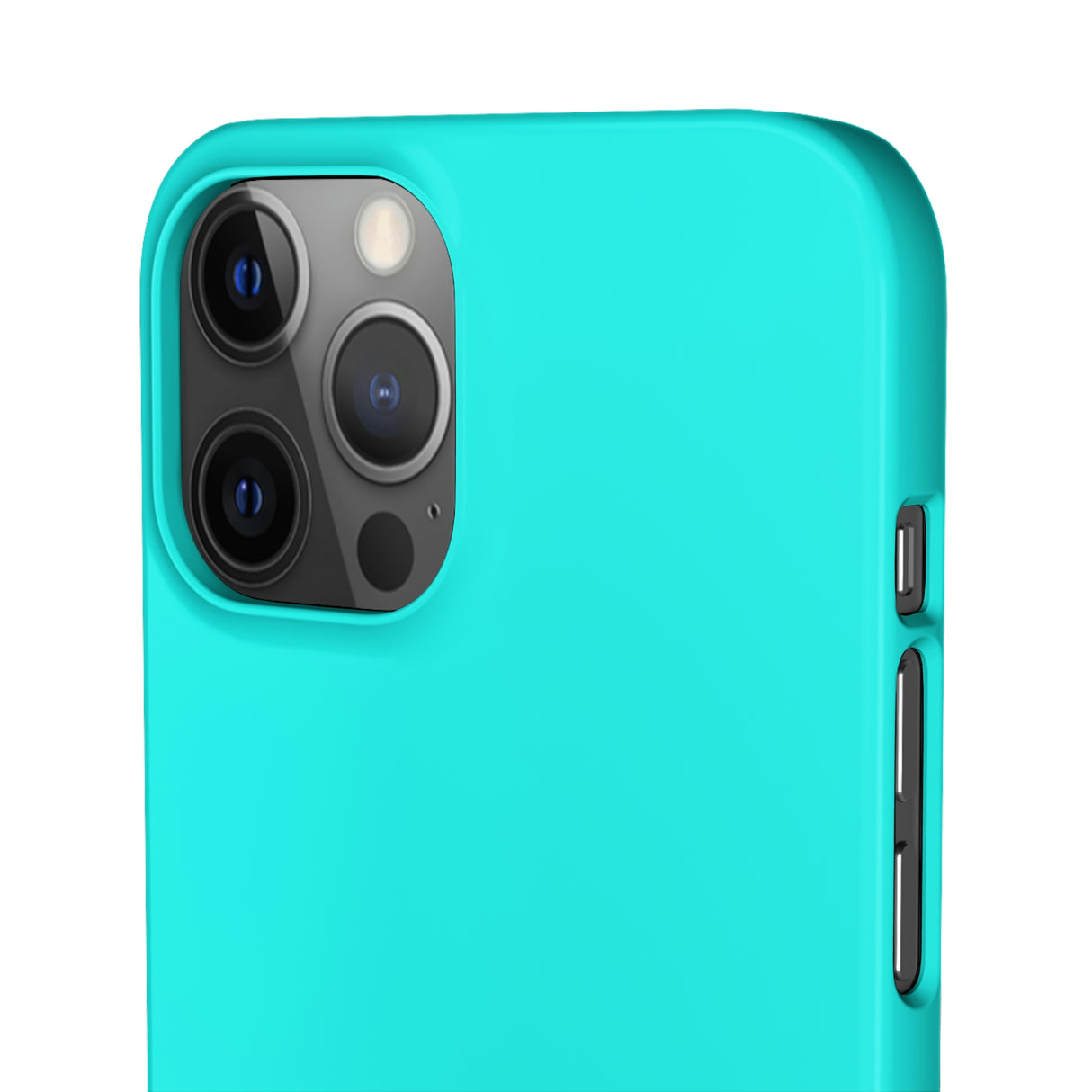 Flourescent Blue iPhone Case (Slim) Phone Case