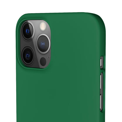 Dark Spring Green iPhone Case (Slim) Phone Case