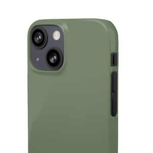 Camouflage Green iPhone Case (Slim) Phone Case