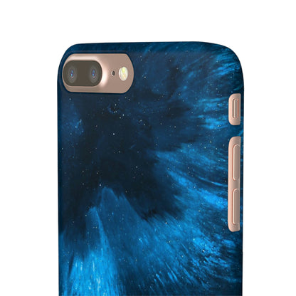 Deep Space Ink Art iPhone Case (Slim) Phone Case