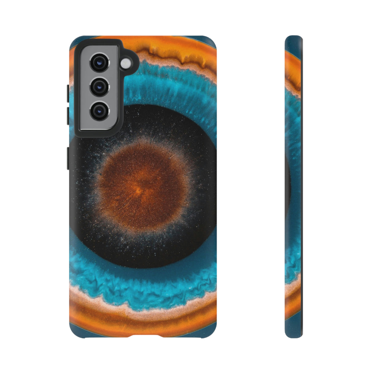 Center of Space Ink Art Android Case (Protective) Samsung Galaxy S21 Matte Phone Case