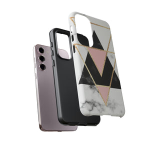 Marble Triangles Android Case (Protective) Phone Case