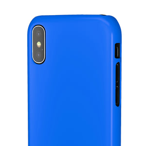 Brandeis Blue iPhone Case (Slim) Phone Case