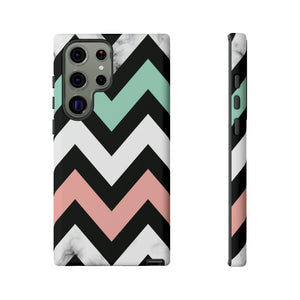 Chevron Shapes Android Case (Protective) Samsung Galaxy S23 Ultra Matte Phone Case