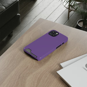 Dark Lavender iPhone Case (Card) Phone Case