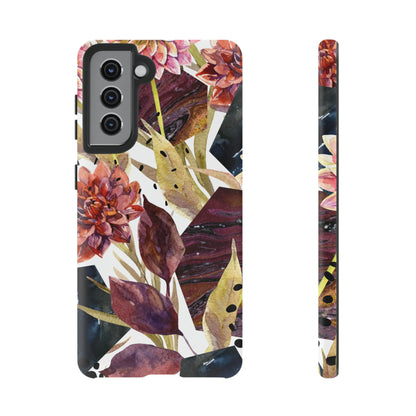 Autumn Floral Android Case (Protective) Samsung Galaxy S21 Matte Phone Case