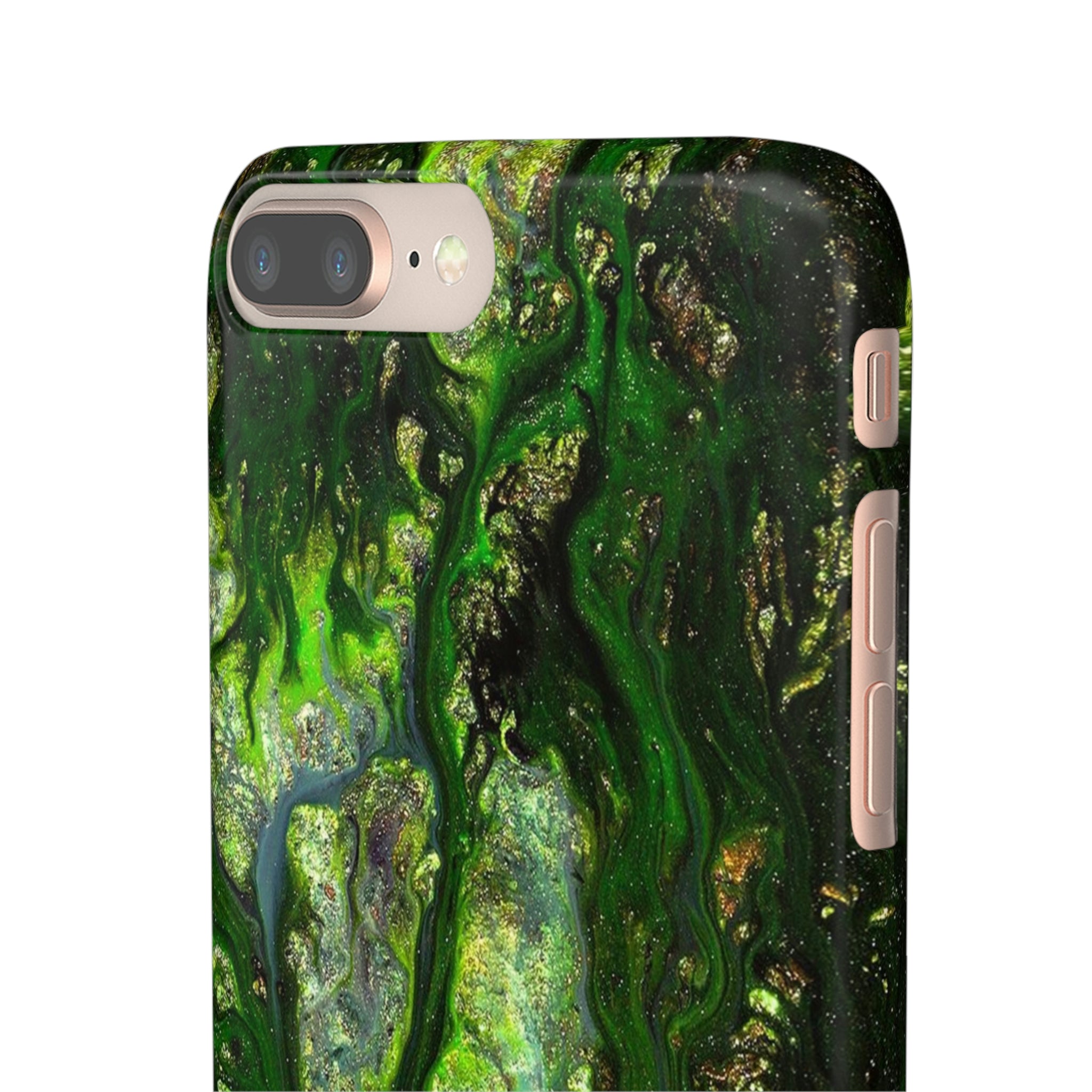 Smaragd Jewel Ink Art iPhone Case (Slim) Phone Case