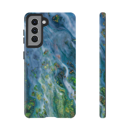 Forest Mist Ink Art Android Case (Protective) Samsung Galaxy S21 Glossy Phone Case