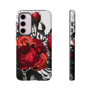 Serarose Gothic Flower Samsung Case (Protective) Samsung Galaxy S23 Plus Glossy Phone Case