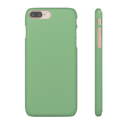 Dark Sea Green iPhone Case (Slim) iPhone 8 Plus Glossy Phone Case